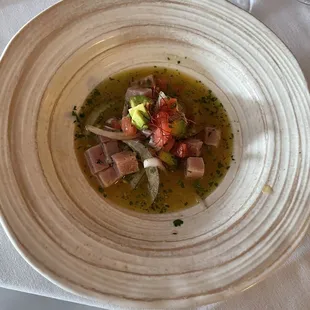Tuna ceviche