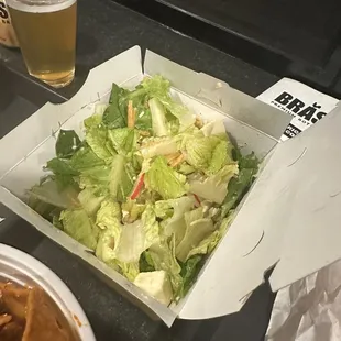 Romaine &amp; Mozzarella Salad