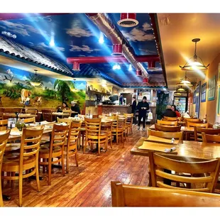 Inside Brasa Roja. Columbian Cuisine 3556 N Pulaski Rd, Chicago, IL . One of 3 Chicago Locations.Cool.