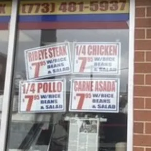 Special value meals much better than the crappy fast food places