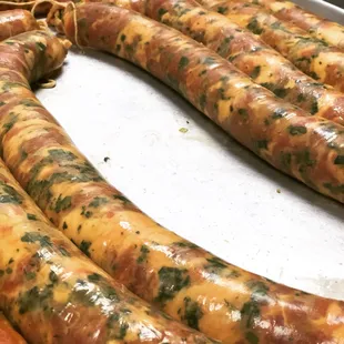 Handmade chorizo