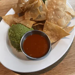 Chips and fabulous guacamole