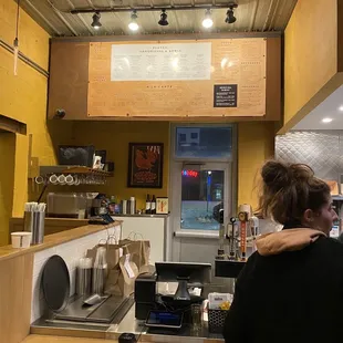 Inside Ordering Area