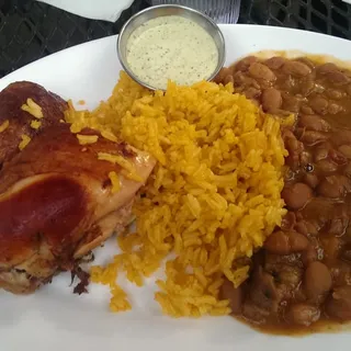 Rotisserie Chicken Plate