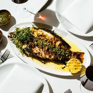 seafood, grilled fish, fish, food, grilled seafood