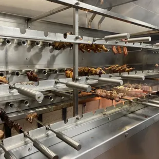 Cooked over charcoal