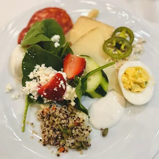 My Plate from the Salad Bar