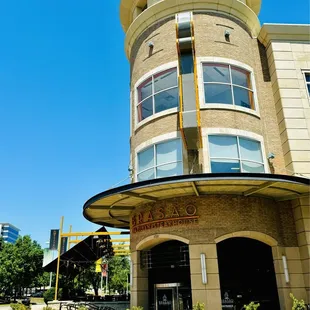 The restaurant's exterior