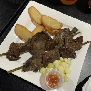Anticucho / beef heart