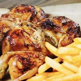 chicken and french fries