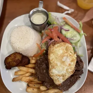 Bistec A Lo Pobre