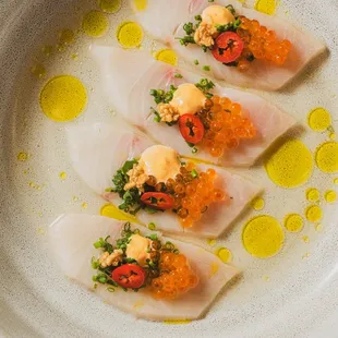 Hamachi Crudo