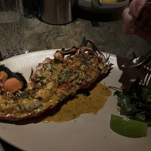 Grilled Half Lobster