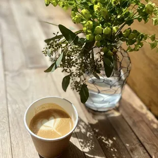 Cortado with Oat Milk