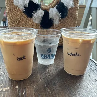 Iced Lattes