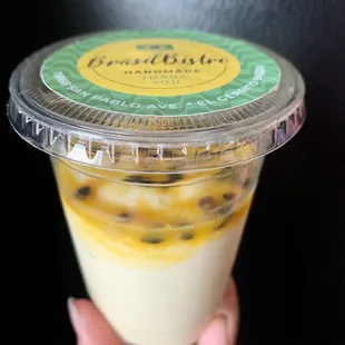 Passionfruit mousse