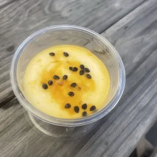 Passionfruit mousse