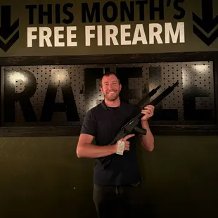 Every Month we giveaway FREEdom.