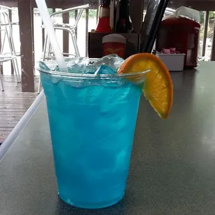 Amazing drinks with an amazing view