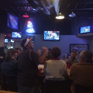 Great place to watch a Browns game!