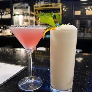 Cosmo and a pillow talk (right)