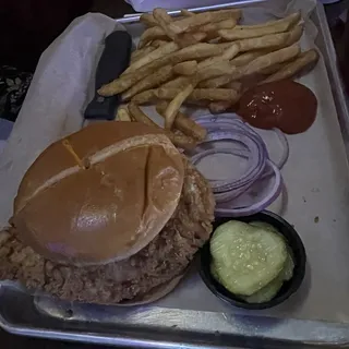 Pork Tenderloin Sandwich