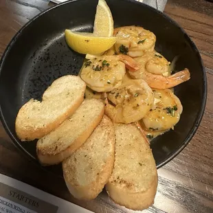 Butter garlic shrimp