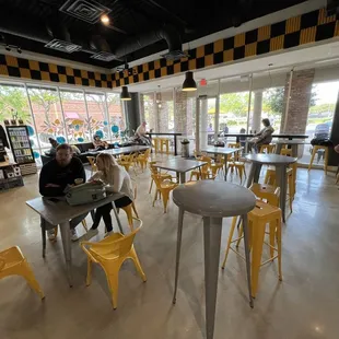 Wide angle looking toward the front.