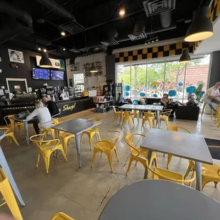 Wide angle from the other side toward the counter area.