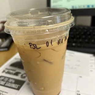 Pumpkin Spiced Latte