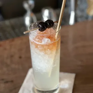 Moscow Mule w/ cherries