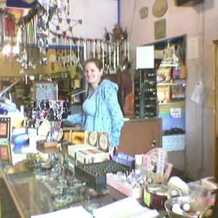 Owner&apos;s Daughter-Tara At Brass Unicorn . . . Very Nice, Cool Stuff To Buy!