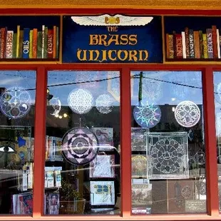 The front of the store.