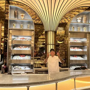 Seafood and friendly staff