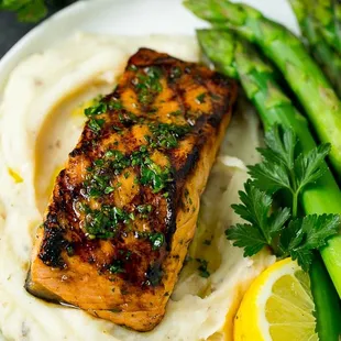 grilled fish, seafood, grilled seafood, fish, food