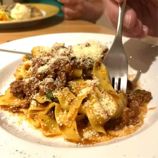TAGLIATELLE ALLA BOLOGNESE