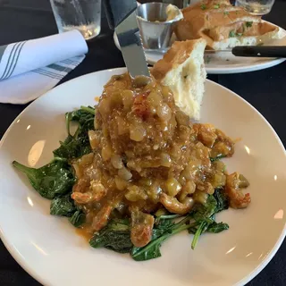 Eggplant Seafood Napoleon