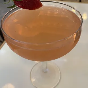 One of many drinks on the menu