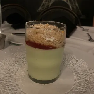 Panna Cotta A La Pistache