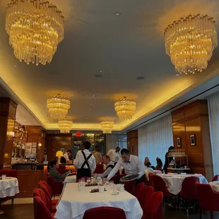 Inside dining room