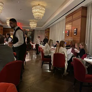 Inside restaurant