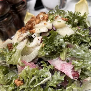Pear and Bitter Greens Salad