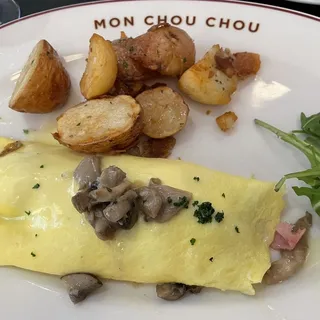 OMELETTE JAMBON GRUYERE