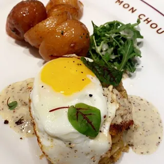 CRAB CAKE, SAUCE MOUTARDE DE MEAUX