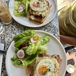 Croque Madame Sandwich