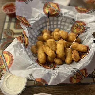Small Deep Fried Wisconsin Cheese Curds