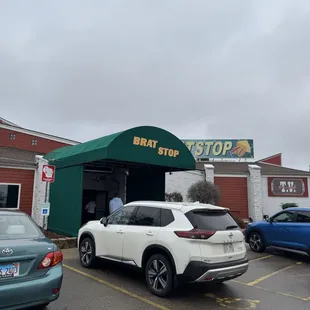 outside, sushi and sashimi