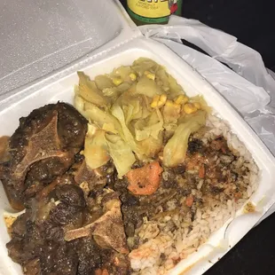 Small order of oxtails