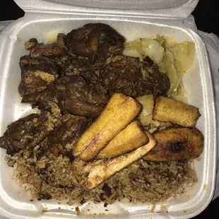 jerk Chicken with Plantains!