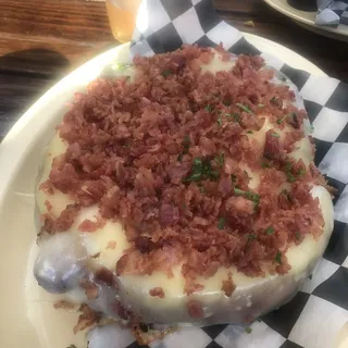 Bacon and Cheese Pretzel